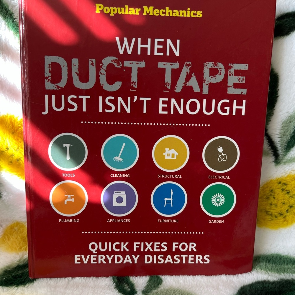 Home Improvement Book When Duct Tape Just Isn’t Enough Hardcover By Popular Mech